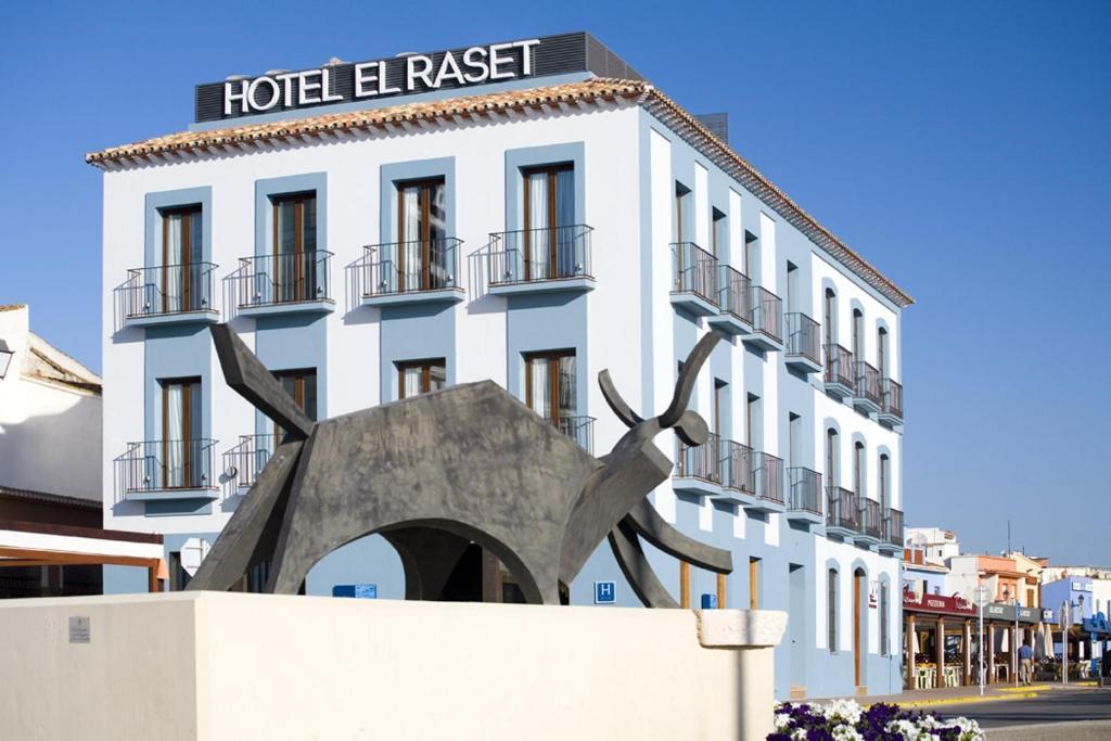 Hotel El Raset Denia Exteriör bild